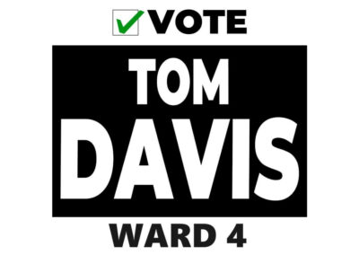 Tom Davis Announces Candidacy for St. Johns City Council, Ward 4